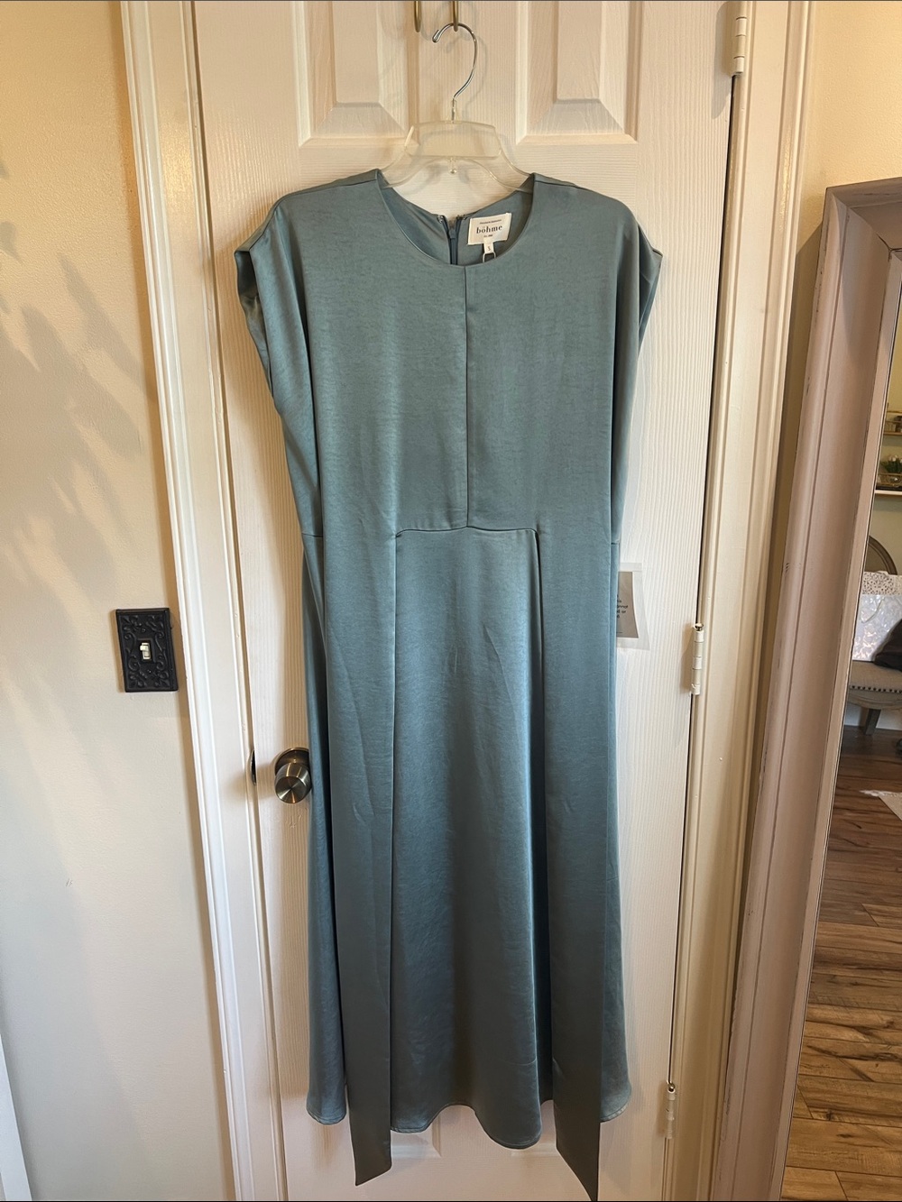 Dust Blue Multi-styleWomen’s Midi Dress